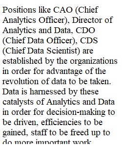 Business Analytics for Managers_Module 4 DQ